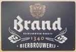 Brand bier reclamebord
