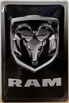 Dodge ram reclamebord
