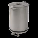 Magazijnopruiming: Vuilnisbak rond op wieltjes 50L