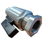 Afsluitkraan 3/8 naar 3/8 John Guest