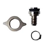 Aansluitset 5/8 recht tule 5/8 wartel voor 8x14 mm