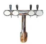 Occasion - 4 kraans tapzuil met spoelkruis