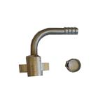 Aansluitset gebogen tule 3/8 voor koolzuurleiding 8x14 mm