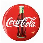 Coca-Cola reclamebord rond