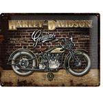Harley-davidson reclamebord genuine