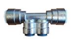 Koelwaterverdeler John Guest 16 mm naar 12 mm