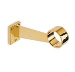 Extra zware voetsteun messing 40 mm