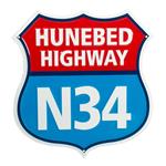 Hunebed highway reclamebord