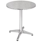 Magazijnopruiming: Bolero ronde RVS tafel 60cm