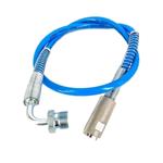 Hogedrukslang 1 meter met haakse aansluiting