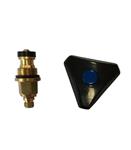 Binnenwerk spoelkraan zwart koud