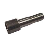 Tule recht voor 3/8 wartel 8mm