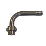 Slang tule gebogen 8 mm