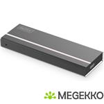 Digitus DA-71120 behuizing voor opslagstations M.2 SDD-behuizing Zwart