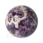 Chevron Amethist bol Nr 9 - Ø 6,10 cm - 313 gram