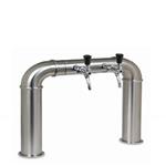 Showroommodel: Tapzuil Rainbow 2 kraans chrome met 69mm lenzen