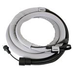 Mirka Combi slang met stoffen hoes anti-statisch 27 mm x 4 m t.b.v. Mirka Deros