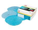 3M 51116 Hookit Blue Coat Abrasive discs 325U 150 mm 15 gaten P280 per 100 schijven