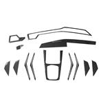 BMW G05 X5 / G06 X6 LCI Facelift carbon interieur lijsten cover set