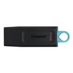 Kingston Technology DataTraveler Exodia USB flash drive 64 GB USB Type-A 3.2 Gen 1 (3.1 Gen 1) Zwart