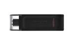 Kingston Technology DataTraveler 70 USB flash drive 128 GB USB Type-C 3.2 Gen 1 (3.1 Gen 1) Zwart