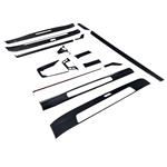 Porsche 992 911 Carbon interieur lijsten trim set