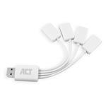 ACT AC6210 interface hub USB 3.2 Gen 1 (3.1 Gen 1) Type-A 480 Mbit/s Wit