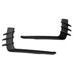 Audi RSQ8 Urban carbon canards voorbumper