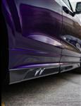 Audi RSQ8 Carbon side skirt extensions