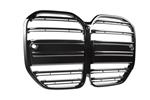 BMW 4 Serie G22 G23 G26 M style glans zwarte grill nieren