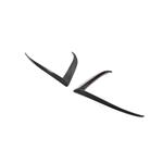 Tesla model S Plaid carbon canards