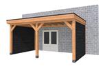Overkapping aan huis Premium Douglas C 400 x 400 cm