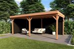 Overkapping Smooth Serie 2 Douglas 700 x 400 cm - geschaafd