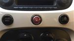 Fiat Abarth 500/595 Carbon Fiber Dashbord Knoppen Trim cover