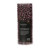 Actie Parelketting, 8 mm Dark Mauve rol +/-10 m Parelguirlande voor bloemschikken, hobby en bruidsde