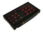 Kerstballen 4 cm op Lange Draad – Donkerrood Combi (Mat) – Doos van 30 stuks doos kerstballen