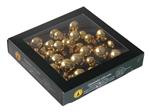 Kerstballen van Glas – Bright Gold Shiny – 20, 25, 30 mm – 6 Bundels van 6 (36 stuks) Supermooi! Bij