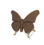 OASIS® Bioline® Bio VLINDER Butterfly 56*40 cm.  Met staander Biologisch afbreekbare vlinder voor bl