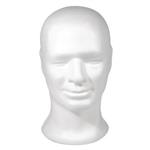 Styropor Kop Mannelijk – 30,5 cm – Styropor Hoofd Mannelijk Styropor hoofd mannelijk