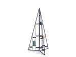 Groot Metalen Frame Kerstboom Inklapbaar – 60-106 cm – Voor Bloemschikken en Decoratie voor bloemsch