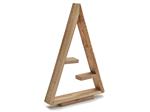Houten Kerstboom Jolly – 32,5-48 cm – Met Voet – Voor Bloemschikken en Decoratie met voet voor bloem