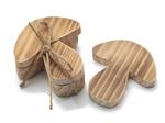 Houten Paddenstoelen – 10 cm – Set van 3 – Voor Bloemschikken en Decoratie

 voor bloemschikken en d
