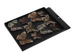 Bruine Vlinders – 5-8 cm – 10 stuks – Voor Bloemschikken, Bruiloft, Kerstboom en Decoratie voor bloe