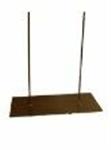Metaalstaander Metalen Pin Standaard Sjaak Groot – 35 cm Lang, 15 cm Breed, 35 cm Hoog – Onbehandeld