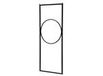 Frame rechthoek met cirkel Frame hanging 'Sun' +cirkel 115cm Hangend