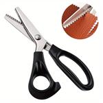 Kartelschaar Kartel Schaar Textielschaar 23cm driehoek 5mm Pinking Sheers. Professional Tailer Sciss
