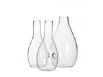 Actie Glas Vaas 3 in 1 set combivaas Glas vaasjes doos