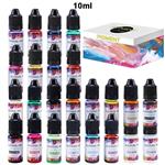 Resin Pigments Alkohol inkt Kleurstof Met. Yellow  Metalic kleur. Resin Pigments