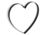 Frame Plat Metalen hart 30 cm *2.5 cm zwart Metalenframe Metal heart lijkt me leuk idee voor Epoxy