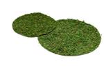 Actie Mosmat Placemat Mos kunstmos ROND 38 cm PER STUK Mosmat Mos Asiamos